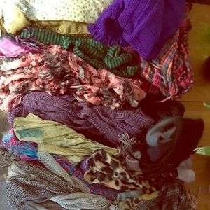Thirty scarves for $45